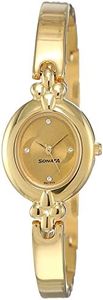 Sonata Analog Champagne Dial Women's Watch-NN8093YM01/NP8093YM01