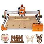 FoxAlien Masuter Pro CNC Router Machine, Upgraded 3-Axis Engraving All-Metal Milling Machine for Wood Acrylic MDF Nylon Carving Cutting