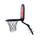 Harilla Trampoline Basketball Hoop Basketball Goal Basketball Training Trampoline Attachment Basketball Backboard for Game Playing Kids Boys Girls