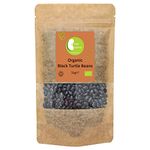 Organic Black Turtle Beans -Certified Organic- by Busy Beans Organic (1kg)