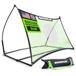 QUICKPLAY TEKKERS Football Rebounder 5 x 3’ – Ultra-Portable Kickback Football Rebounder & Integrated Weighted Base to Train on Any Surface Soccer Rebounder Available in Two Sizes.