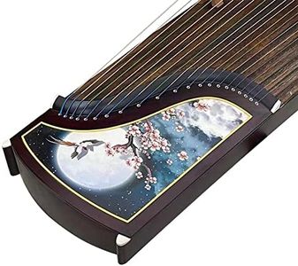 OrientalMusicSanctuary FULL SIZED BlackSandalwood Veneer Guzheng - LUNAR WINGS