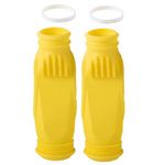 Pool Cleaner Diaphragm Replacement, W69698 Silicone Pool Cleaner Long Life Diaphragm for Zodiac Baracuda G3 G4, Alpha 2, 3 And Zoom Pool Cleaner, Heavy Duty Pool Cleaner Diaphragm (Yellow, 2 Pack)