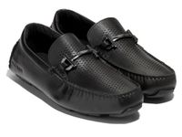 Cole Haan Men's Grand+ Venetian Driver Driving Style Loafer, Black/Black, 10