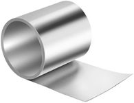 Aluminum Flashing Roll, 4'' x 20' Roof Flashing Strip for Roof and Garden Preventing Roofing Stains Roof Strip for Moss and Mildew Prevention