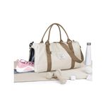 Gym Bag Womens Mens with Shoes Compartment and Wet Pocket,Travel Duffel Bag for Women for Plane,Sport Gym Tote Bags with Toiletry Bag,Waterproof Weekend Overnight Bag Carry on Bag Hospital Holdalls