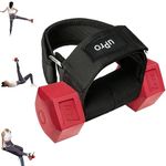 Weight Lifting Tibialis Trainer Ankle Strap for Calf and Shin Workouts, Dumbbell Feet Attachment, Leg Workouts for Hip Flexors at Home, Hamstring Curls, Shin Splint, Leg Curl(1 pcs Strap&Carrying Bag)