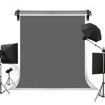 Kate 6ft×9ft Solid Grey Backdrop Portrait Background for Photography Studio