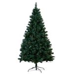 Christmas Tree World | 9ft Artificial Unlit Majestic Dew Pine | Natural and Realistic Look with Bushy and Luxury Quality PVC Tips | Easy to Assemble and Take Down | 136cm Diameter