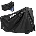 Team Obsidian: Bike Covers | Styles - Outdoor Storage or Transportation/Travel | Waterproof, Heavy Duty, 600D, 300D, or 210D Oxford Ripstop Materials | Sizes L, XL, XXL for 1,2 or 3 bikes