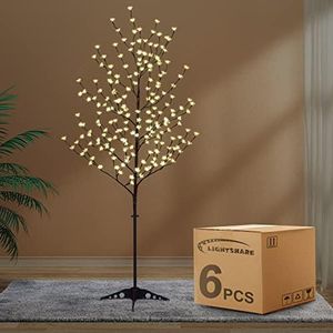 Lightshare Lighted Cherry Blossom Tree (6PCS 6FT Warm White)