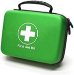 SHBC Waterproof First Aid Kit (228pcs) Survival Medicine Rescue Bag with Basic or Advanced Supplies Suitable for home, boat, Travel, Family, Car, Office, Sports, Workplace, Hiking, etc. Green