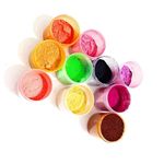 TOLARAM RANGWALA Mica Pigment Powder, 8 Colors Shimmer Mica Powder, Fine Pigment for, Polymer Clay, Jewelry Candle and Paint Making (Color Random) MODEL67