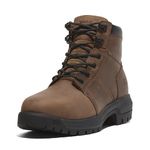 Timberland PRO men's Montauk 6 Inch Steel Safety Toe Industrial Work Boot, Gaucho Brown, 9.5 Wide