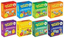 Scholastic First Little Readers 8 Parent Packs Complete Set - Guided Reading Level A, B, C, D, E&F, G&H, I&J, K&L