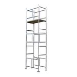 Classic 5.5m (WH) DIY Galvanised Scaffold Tower (4 x 2'6" Base)