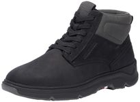 Tommy Hilfiger Men HILIFGER NUBUCK HYBRID CHUKKA, Black, 43 EU