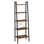 VASAGLE Ladder Shelf, 5-Tier Booksh