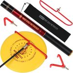 HIAARO Upgraded II Disc Golf Retriever Pole, Disc Golf Grabber Tool with 3 Hooks and Carry Bag, 13 FT, Practical Disc Golf Accessories
