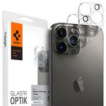 Spigen Optik Tempered Glass Camera Lens Protector for iPhone 13 Pro / 13 Pro Max - 2 Pack (Crystal Clear)