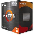 AMD Ryzen 5 5500GT Desktop Processor with Integrated Radeon Graphics 7, 6 cores 12 Threads 16MB Cache Base Clock 3.6 GHz Up to 4.4 GHz AM4 Socket system memory DDR4 Up to 3200 MT/s - 100-100001489BOX