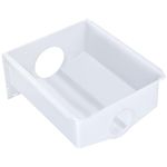 W10670845, WPW10670845 Refrigerator Ice Bucket Compatible with Whirlpool, Kenmore, kitchenaid, Amana Refrigerators, etc.