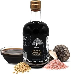 HAKU Black Truffle Tamari Naturally Brewed Aged 2 Years, 12.68 Oz (375 ml) - Traditional Gourmet Dipping Sauce & Marinade for Sushi, Meat, Rice, Stir Fry, & Asian Cuisines