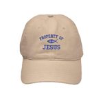 CafePress Property of Jesus Cap Unique Adjustable Baseball Hat