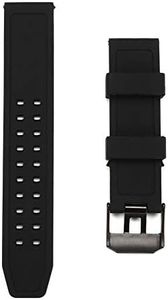 GCDN Silicone Waterproof Watch Strap for Luminox 23mm Loop (with buckle)