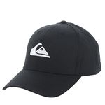 Quiksilver Men's Decades Trucker Hat Baseball Cap, Black, One Size