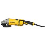 DEWALT DWE4579 2600W 230mm Large Angle Grinder with DES Techology and Innovative Anti Vibration System- Perform and Protect Shield