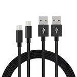 2-Pack Microusb Cable 6 ft Micro US