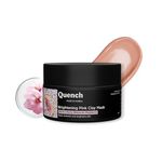 Quench Brightening Pink Clay Mask | Korean Clay Mask with Cherry Blossom & Kaolin Clay | Made in Korea (50ml)