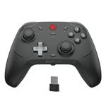 GameSir T4 Cyclone Pro Wireless Controller with Hall Effect Joystick & Trigger for Switch, PC, iOS, Android, 6-Axis Gyro Trigger Motor, 2 Rear Buttons, Continuous Fire, Macro Function (Black)