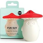 OTOTO Fun Guy Fridge Deodorizer - Food-Grade Fridge Smell Eliminator - Dishwasher Safe and BPA Free Refrigerator Baking Soda Deodorizer Holder- Compact