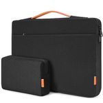 KIZUNA Laptop Sleeve Case 17 Inch Computer Hand Bag for LG gram 17 2022/Dell G7/17.3" HP ProBook 470/17.3" Lenovo Ideapad700/Y700/17.3" DELL Precision 7710/Predator PH717-71-746,Black