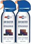 EMZONE MINI AIR Duster | 2 Pack - Value Pack | Blast Away dust & Dirt! | Moisture-Free | VOC-Free | 100g / 3.5oz | Made in Canada