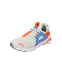 Puma Unisex-Kid Softride Rift Swift Kicks JR Vapor Gray-Blue Skies-Rickie Orange Sneaker - 5 UK (39998104)