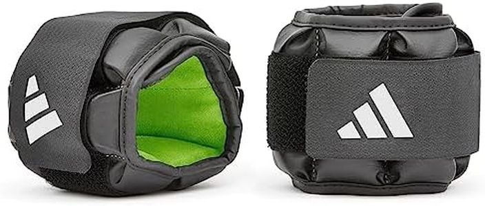 adidas Unisex's Performance Ankle/Wrist Weights-0.5Kg, Black