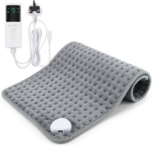Heat Pad for Pain Relief – Fast-Heating Electric Heating Pad with 9 Heat Levels & 4 Auto-Off Timers | Full Body Relief for Back, Period Cramps, Neck & Shoulder | Safe & Machine Washable & Easy to Use