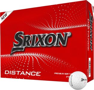 Srixon Distance 10 Golf Balls, White – High Performance