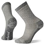 Smartwool Men's Hike Classic Edition Extra Cushion Crew Hiking Socks, Medium Gray, L UK