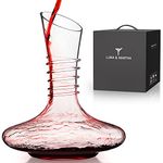 Red Wine Decanter Aerator - Crystal Glass