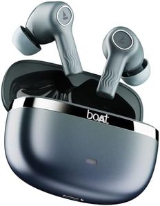 boAt Nirvana Ion ANC Pro, Hi-Res Audio LDAC,ANC(~32dB), 120Hrs Battery, App Support, Fast Charge, v5.3 Bluetooth TWS in Ear Earbuds Wireless Earphones with mic (Blazing Comet)