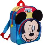 Disney Mickey Mouse Backpack Boys 3D Bag For Kids Travel Nursery School Rucksack