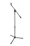 Gator Frameworks Lightweight Tripod Mic Stand with Single Section Boom; (GFW-MIC-1500)