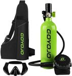 GOYOJO 1L Mini Scuba Tank with Mask
