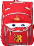 Mini Backpack - Disney - Cars McQueen Red/Silver Face New 001544