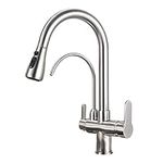 HUAHUALALA Kitchen Sink Faucet with