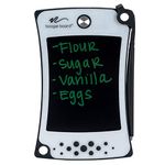 Boogie Board Jot Pocket Writing Tablet - Includes Small 4.5 in LCD Writing Tablet, Instant Erase, Stylus Pen and Built-in Kickstand, Gray